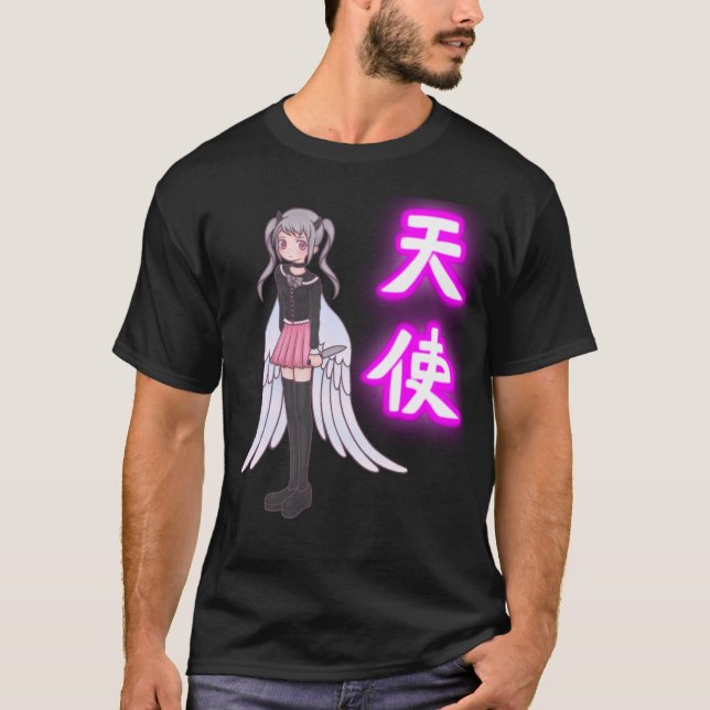 TENSHI Angel Anime Jiraikei T - Shirt (Vorderseite)