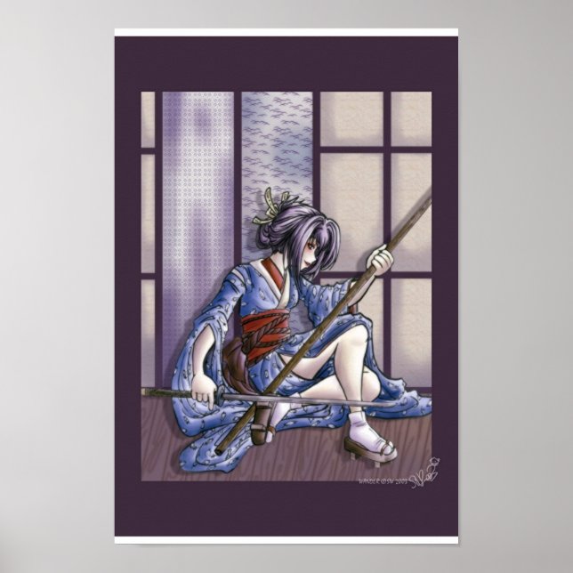 Tenshi ninja geisha poster (Vorne)