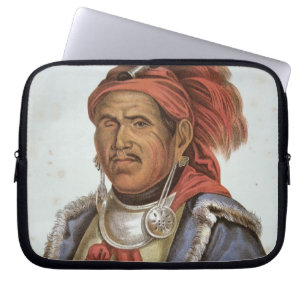 Tenskwatawa (1775-1836) (Farbelitho) Laptopschutzhülle