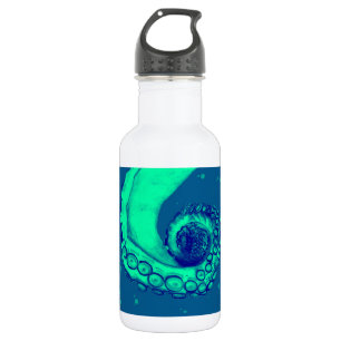 Tentacle, aquamariner und nautischer Oktopus Edelstahlflasche