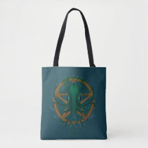Tentacle Pentagramm Steampunk Octopus Tasche