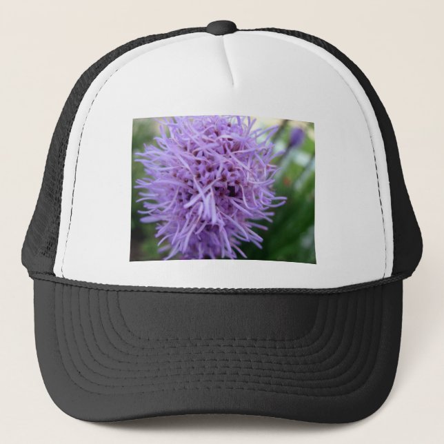 Tentacle Spider Violet Blume Truckerkappe (Vorderseite)