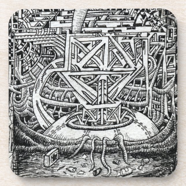 Tentacle Tank von Brian Benson Untersetzer (Vorderseite)