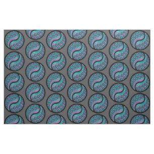 Tentacle Yin Yang Stoff