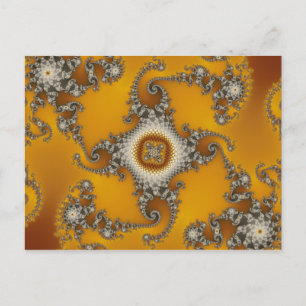 Tentacles Fractal Postkarte