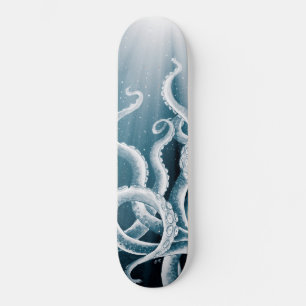 Tentacs Galaxy Blue Moon Rays Skateboard