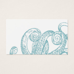Tentacules turquoises de poulpe