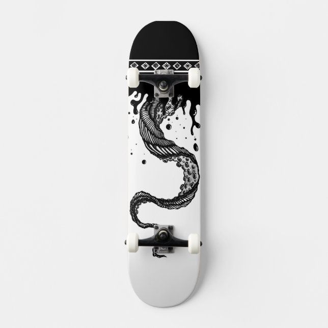 Tentakel-Brett Skateboard (Vorderseite)
