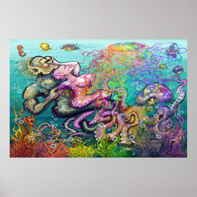 Tentakel Poster (Vorne)