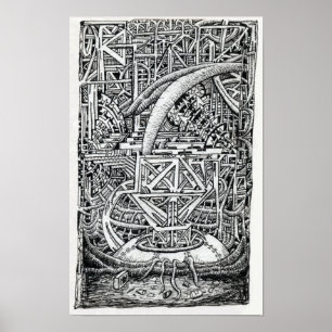 Tentakel-Tank von Brian Benson Poster