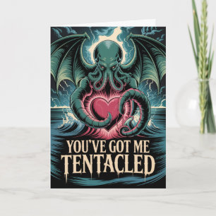 Tentakelige Valentinskarte Cthulhu Eldritch Lovecr Karte