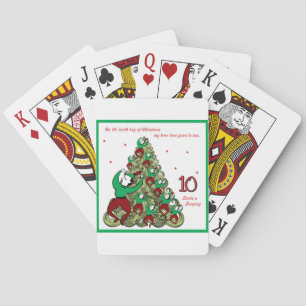 Tenth Day of Christmas Spielkarten
