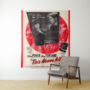Tenture 1942 This Above All movie poster