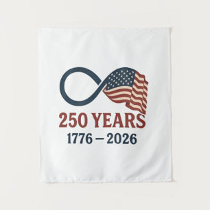 Tenture 250 Anniversaire 1776-2026 USA Patriotique