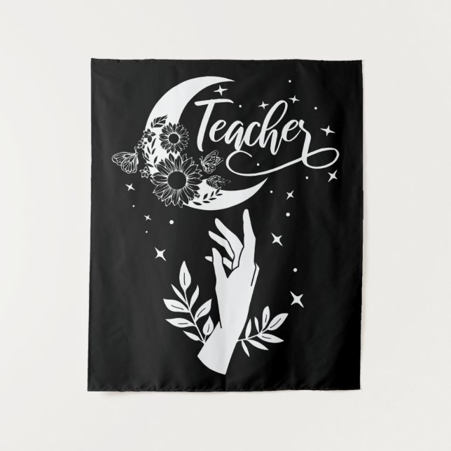Tenture 2- Chemise d'enseignant inspirant, Enseignant mini (Devant)