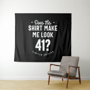 Tenture 41 ans - 41e anniversaire drôle cadeau