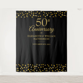 Tenture 50e anniversaire du Mariage Photo Booth
