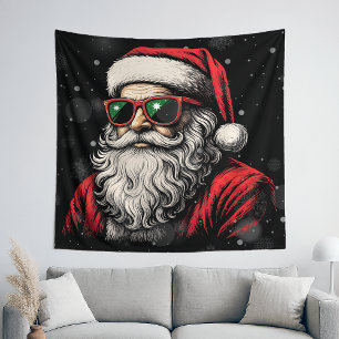 Tenture 67 Meme Drôle de Père Noël dit Six Sept Noël
