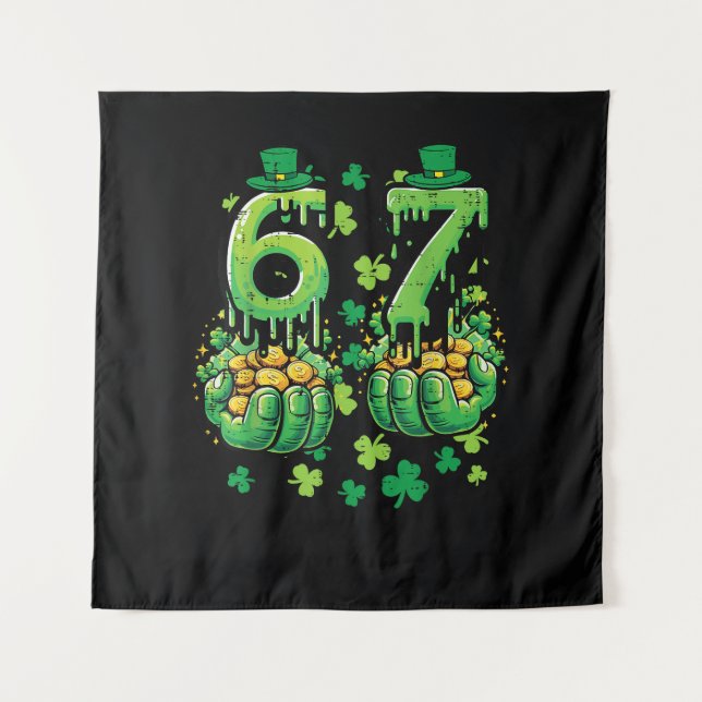 Tenture 6 7 Jour de la Saint-Patrick (Devant)