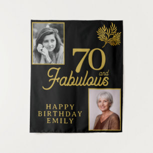 Tenture 70 et Fabulous Gold Foliage 2 Photo Anniversaire