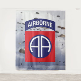 Tenture 82e AIRBORNE DIV. ARRIÈRE - PLAN PHOTO 2