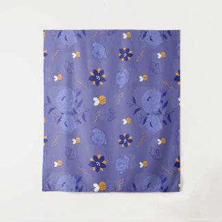 Tenture Abeille dans le jardin