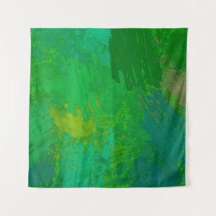 Tenture Abstract random shapes. 2d illustration