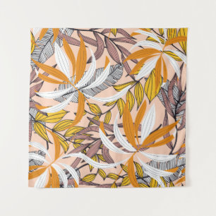 Tenture Abstrait motif sans soudure avec l tropical coloré