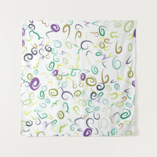 Tenture Abstrait sans couture motif manuel abstrait, art, 