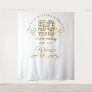 Tenture Accessoire de photo pour le 50e anniversaire de ma