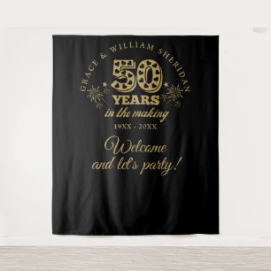 Tenture Accessoire de photo pour le 50e anniversaire 'En c