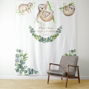 Tenture Accessoire de photomaton pour Baby Shower Thème Pa