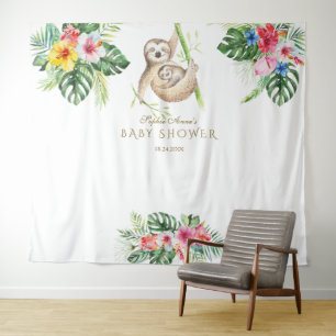 Tenture Accessoire de photomaton pour Baby Shower Thème Pa