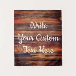 Tenture Accueil Mariage rustique - Photo Prop Panneau de f