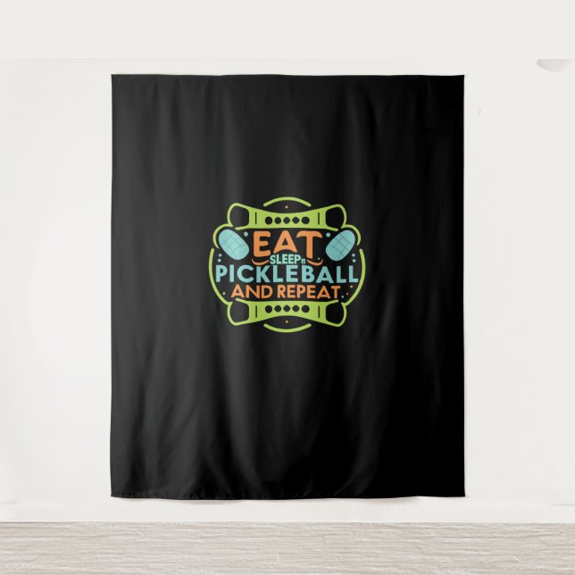 Tenture Ace Court avec Pickleball (Devant)