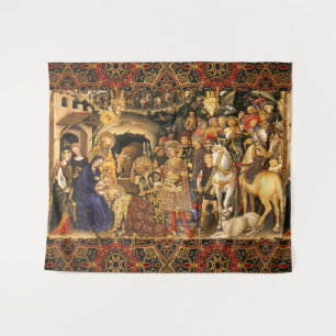 Tenture ADORATION DES MAGES Gentile Da Fabriano, Noël