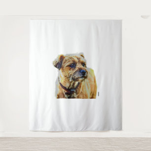 Tenture Affen Border Terrier