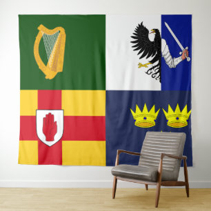 Tenture Afficher vos couleurs - Armoiries d'Irlande