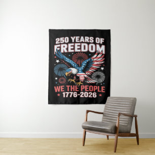 Tenture Aigle de la liberté 250 ans 250e anniversaire État