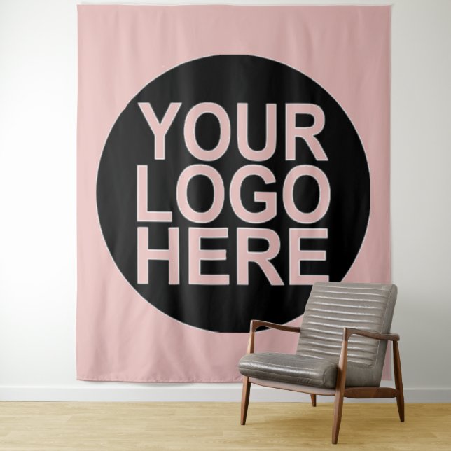 Tenture Ajoutez le logo de votre entreprise (En situation)
