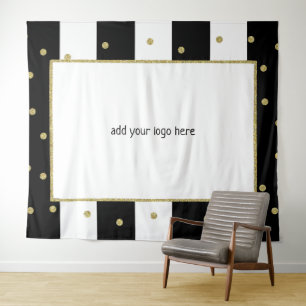 Tenture AJOUTEZ VOTRE logo  Bannière de toile de fond pour