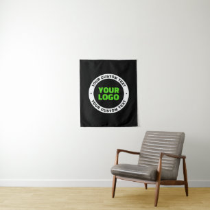 Tenture Ajoutez votre propre logo d'entreprise ou votre co