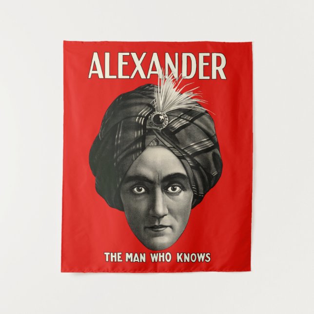 Tenture Alexander - L'homme qui sait (Devant)