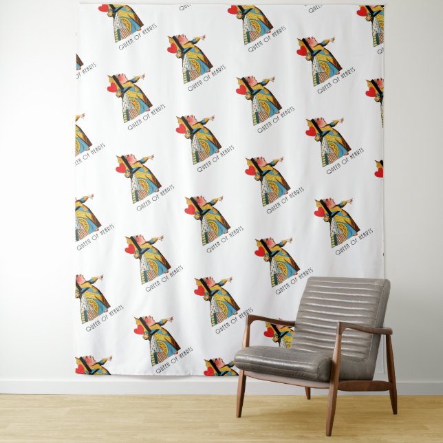 Tenture Alice à Wonderland (En situation)