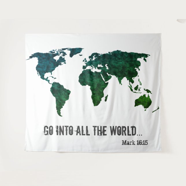 Tenture Aller Dans Toute La Carte Mondiale Inspiration Bib (Devant (Horizontal))