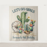 Allons Filles Cowgirl Western Anniversaire Photo