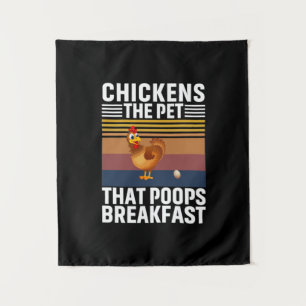 Tenture Amateur de poulet Les poules l'animal de compagn