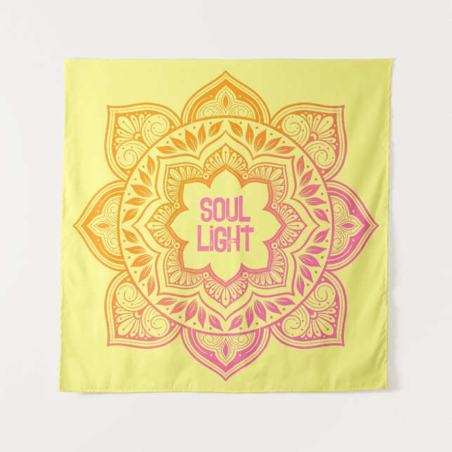 Tenture Amaya Mandala Personalized Tapestry (Devant)