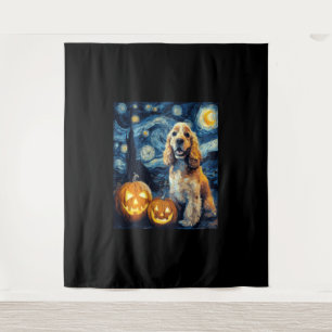 Tenture American Cocker Spaniel Chien Mignon Halloween Jac