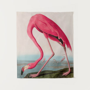 Tenture American Flamant rose Birds of America Audubon Imp